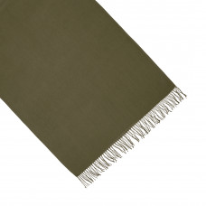  Шарф ошатний хакі тонкий кашемір 70x180 Туреччина N-0228