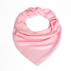  Хустка жіноча рожева мала вовняна 80x80 N-0125